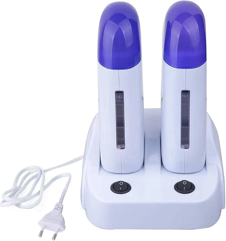 Joody - Scaldasalviette a cera professionale elettrico, doppia cartuccia, riscaldatore cera depilazione, Wax macchina, per uomo e donna, Unisex Adulti — Riscaldamento