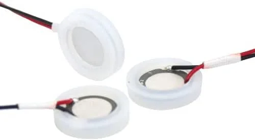 zalati Pezzi di ricambio per umidificatore, 4 unità di dischi in ceramica da 1, 7 MHz, nebulizzatore ad ultrasuoni con filo e anello di tenuta per umidificatore riparato