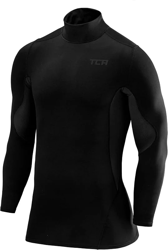 TCA Superthermal Base Layer a Compressione Maglia Manica Lunga Termica sotto Maglia da Bambino e Uomo — Abbigliamento riscaldato