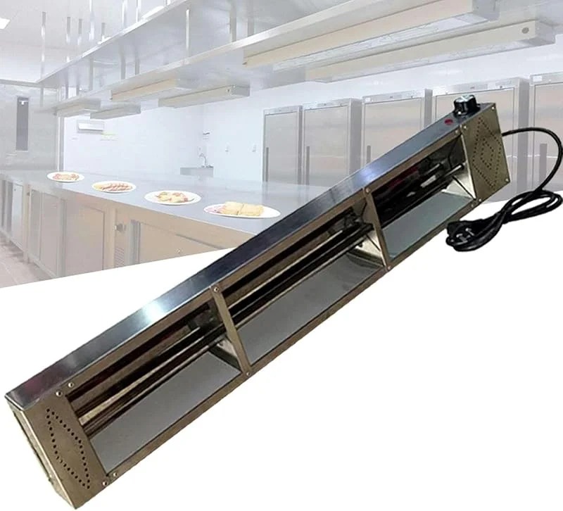 Lampada Riscaldante per Alimenti, Lampada per Scaldavivande Commerciali Buffet Forniture per Ristoranti Lampada Riscaldante a Infrarossi Attrezzature da Cucina — Riscaldamento