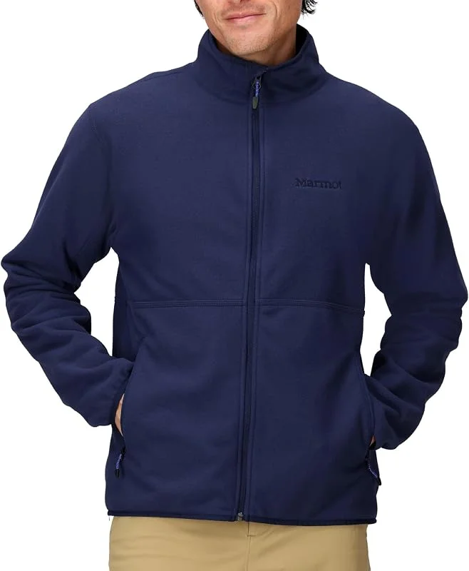 Marmot Rocklin Full Zip Fleece Jacket Giacca in pile Uomo — Abbigliamento riscaldato