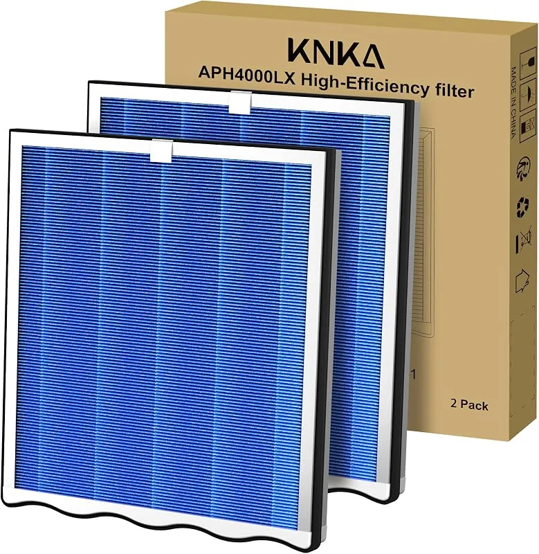 KNKA Filtro per APH4000, Confezione da 2 Filtri per Animali Domestici — Umidificatore