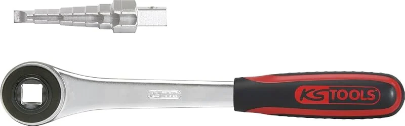 KS Tools 130.3020 Serie di Chiavi per Radiatori Universale 7, 8" - 3, 8", 2 Pezzi — Riscaldamento