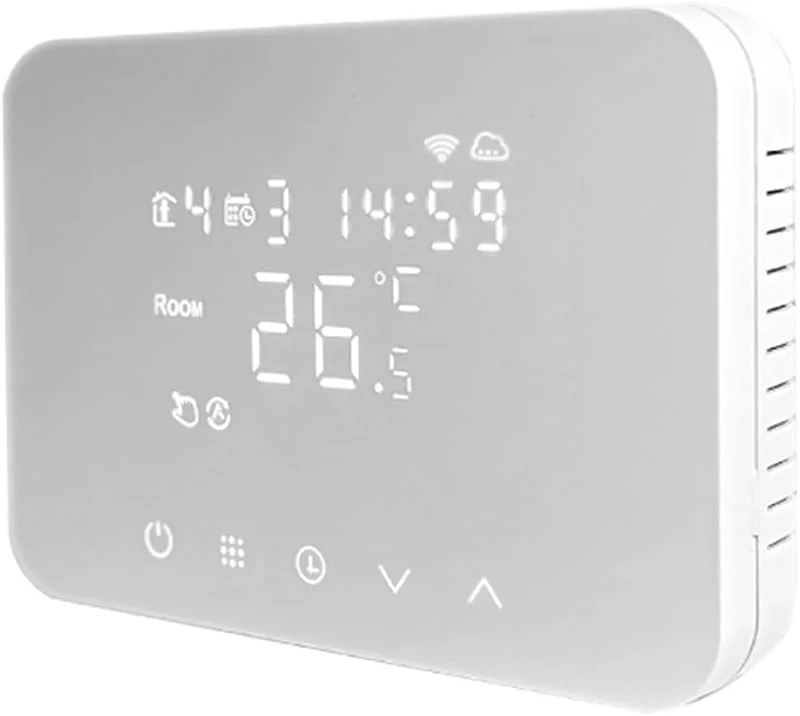 HEYTHERMO+ - CRONOTERMOSTATO WI-FI SOFT TOUCH 230V BIANCO - ideale per scatola 503 — Riscaldamento