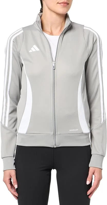adidas Tiro24 Training Jacket Felpa Donna (Pacco da 1) — Abbigliamento riscaldato