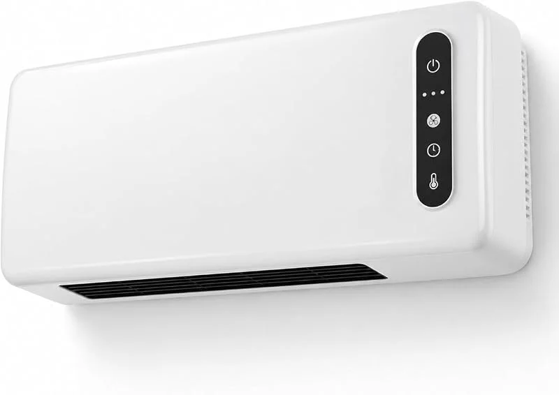 Termoconvettore Ceramico Elettrico da Parete con Funzione Ventilatore Estiva Telecomando e Timer Display LCD 2 Livelli di Potenza 1000W, 2000W – LEMAG SRL — Riscaldamento