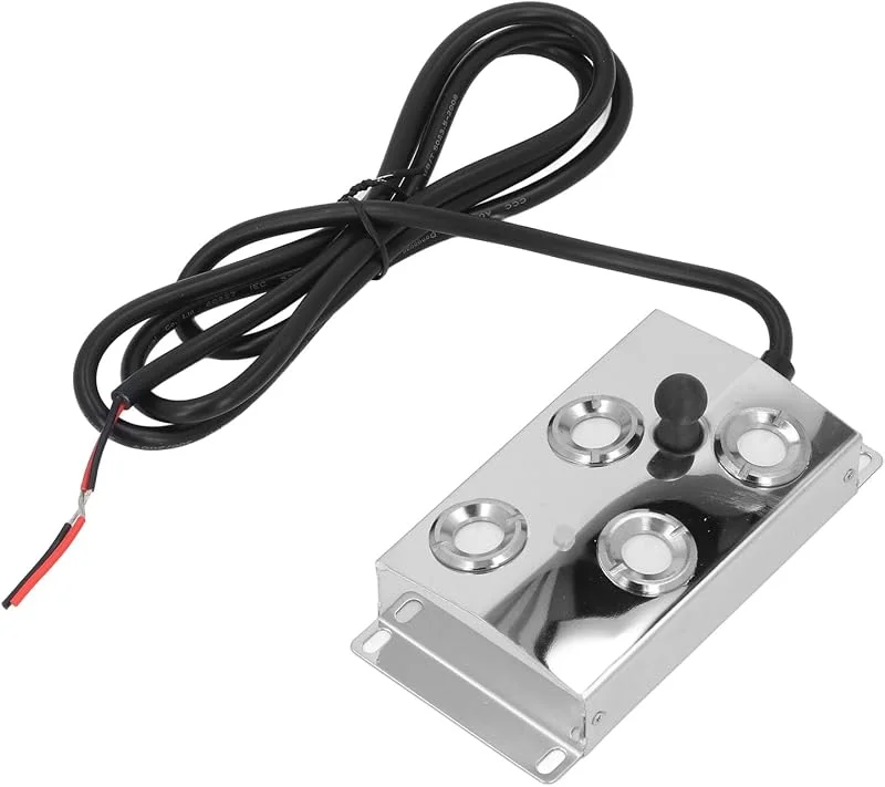 Jectse Maker di Nebbia Ad Ultrasuoni, 4 Teste Fogger Ad Ultrasuoni, IP67 Acqua Ad Ultrasuoni Fogger UltraSonic Pond Humidifier, Mister Ultrasonico 4, 5 Litri, h con Cavo 1, 5 M, per — Umidificatore