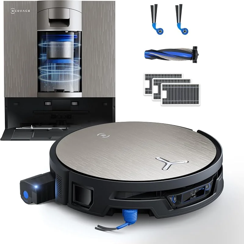 ECOVACS X12S OMNICYCLONE Care kit Robot Aspirapolvere Lavapavimenti — Umidificatore