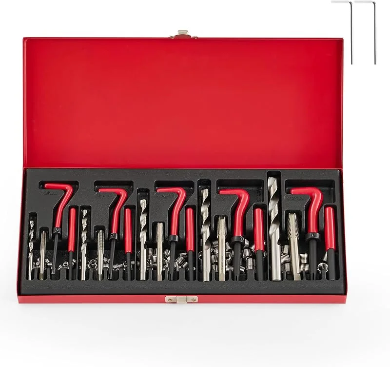 Orion Motor Tech 131 Pz Helicoil Kit Riparazione Filetti M5 M6 M8 M10 M12 — Riscaldamento