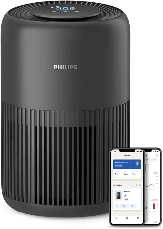 Philips Purificatore d'aria 900, filtro HEPA NanoProtect, 65m² CADR 250m³, h — Umidificatore