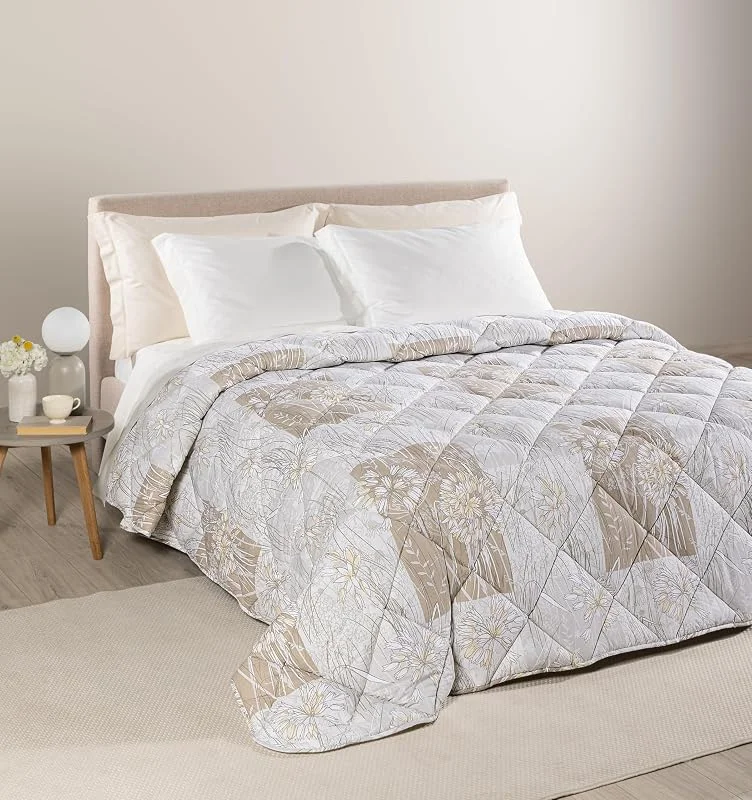 Caleffi Trapunta Invernale Matrimoniale 260x265 cm Cotone Dalia — Riscaldamento