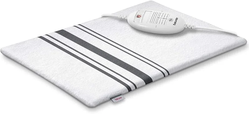 Beurer HK25UK - Tappetino termico, colore: Grigio, Bianco — Riscaldamento