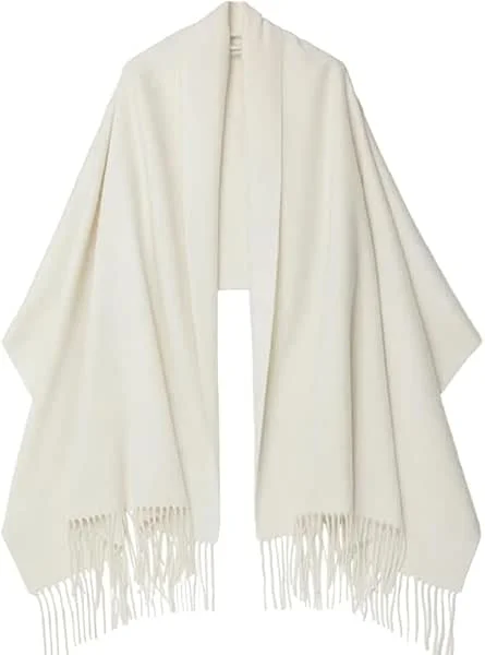 Sciarpa di Cashmere Per Le Donne 80'' * 27'' Regalo Pashmina Scialli e Wraps Spessore Oversize Inverno Morbido e Caldo — Abbigliamento riscaldato
