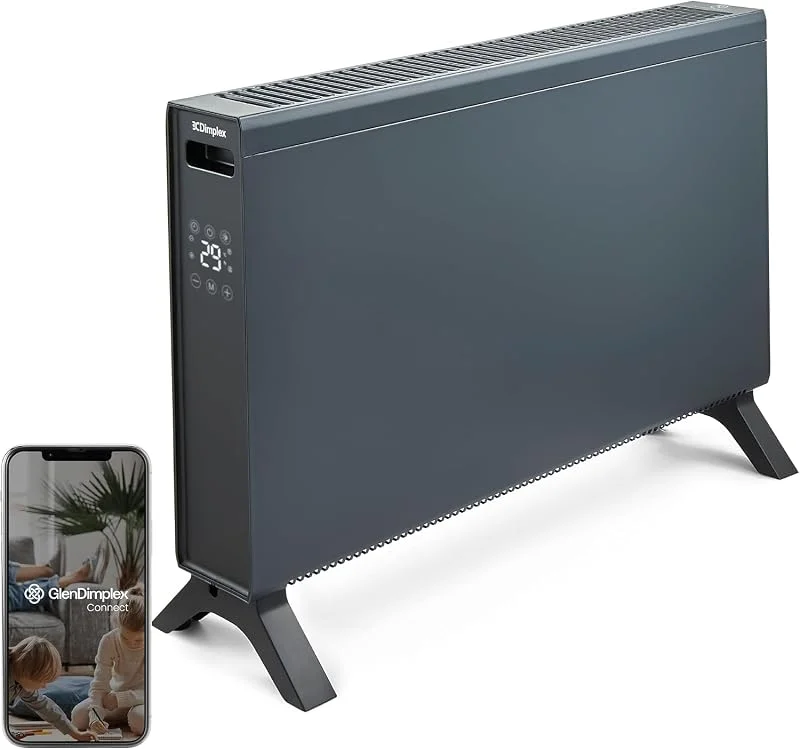Dimplex HeatLite Termoconvettore Elettrico 2000 W Wi-Fi con App — Riscaldamento