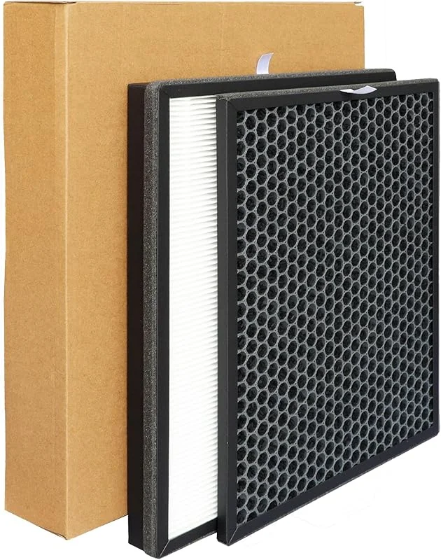 FY2422 Filtro HEPA e filtro a carbone attivo FY2420 ricambio per Philips AC2889, AC2887, AC2882, AC3829, 10 serie 2000 e 2000i purificatore d'aria accessori (1 filtro Hepa e carbone attivo) — Umidificatore