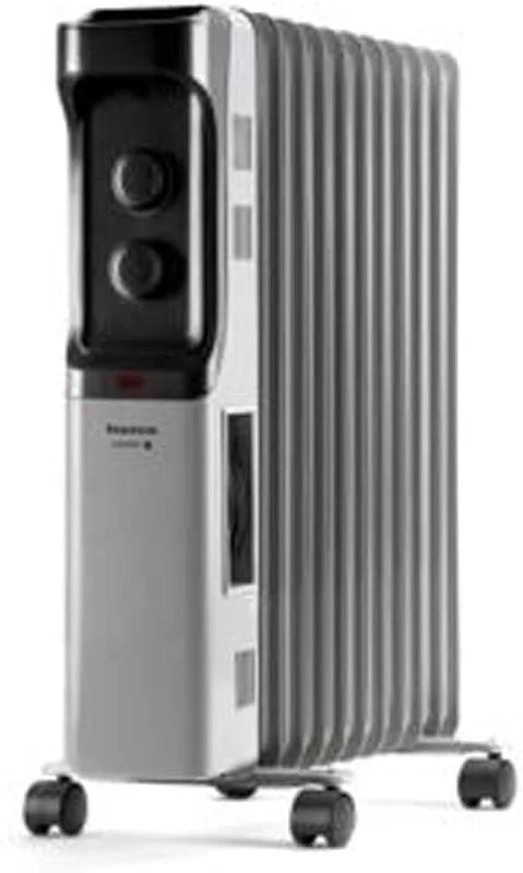 Taurus Dakar - Radiatore ad olio a 11 elementi. 2500W. 3 livelli di potenza. Termostato regolabile. Protezione contro il surriscaldamento.