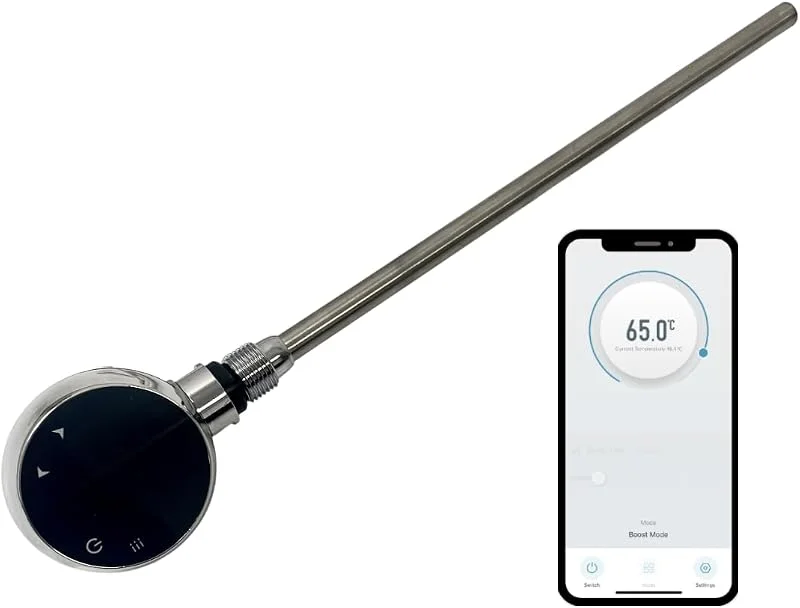 Elemento Riscaldante WiFi Per Scaldasalviette 200 W, Bagno — Riscaldamento