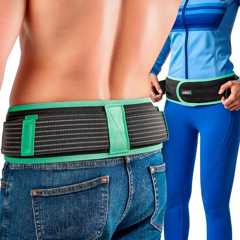 NativoDex Cintura Sciatica, Fascia Sacroiliaca per Nervo Sciatico e Anca — Abbigliamento riscaldato
