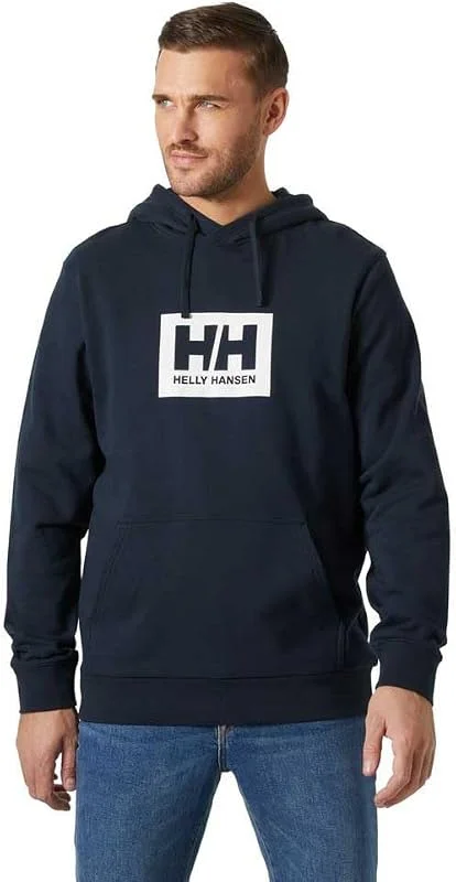 Helly Hansen Uomo HH Box Felpa con Cappuccio — Abbigliamento riscaldato