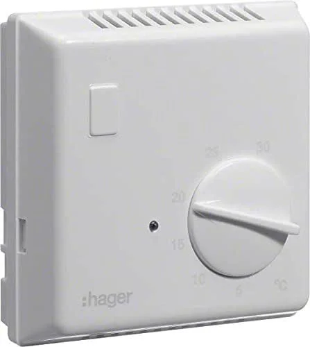 Hager EK052 - Termostato per ambiente con cambio bimetallico — Riscaldamento
