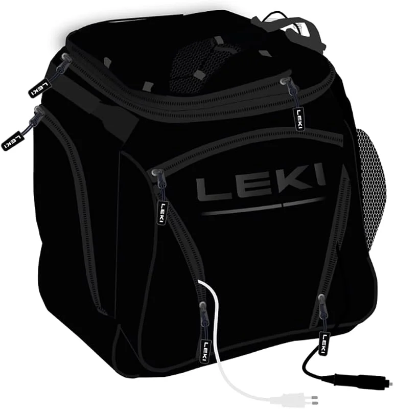 LEKI Borsa da barca Hot (Heatable) 360012003 Black — Abbigliamento riscaldato
