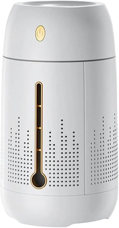 Umidificatore di grande capacità da 1, 2 litri for diffusore di aromi ad ultrasuoni USB domestico macchina for diffusore silenzioso for nebulizzatore freddo for ufficio domestico Umidific