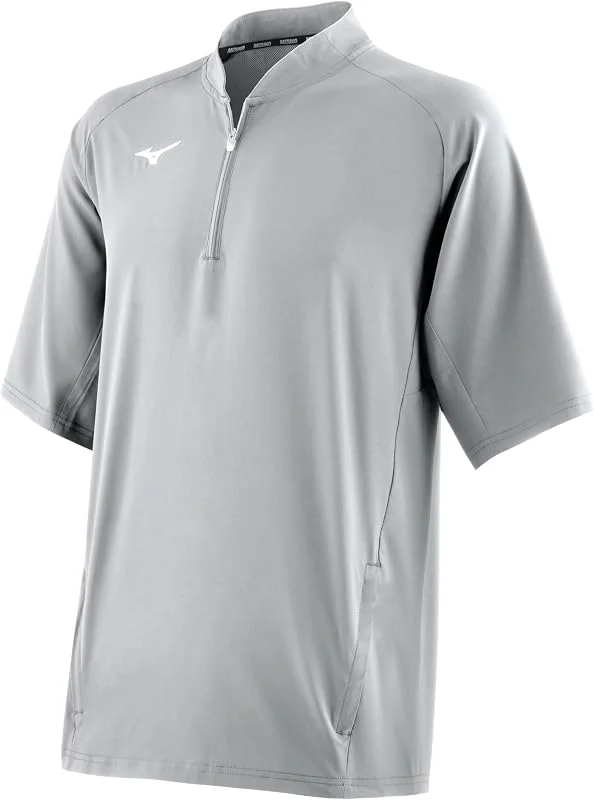 Mizuno Gametime Short Sleeve Hitting Jacket Giacca da colpire Uomo — Abbigliamento riscaldato