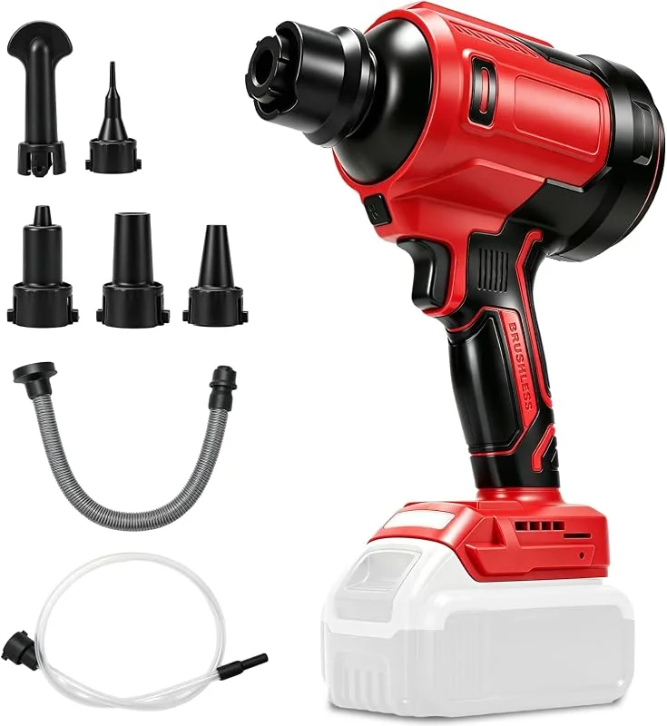 Pulitore ad aria compressa a batteria e aspirapolvere 2 in 1 per batterie — Umidificatore