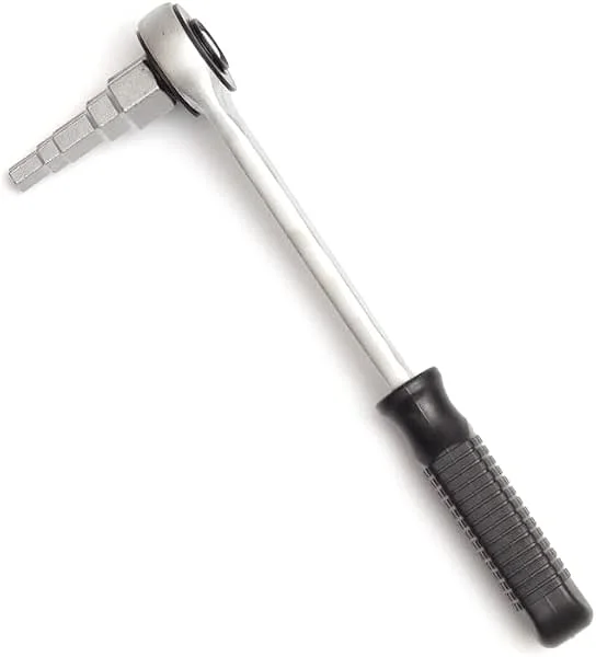 Chiave per Valvola per Radiatore, 10-21 mm Chiave a Gradino Universale con presa Quadra da 1, 2 Chiave a Gradino a 5 Fasi per la Rimozione di Valvole per Radiatori di Dimensioni Multiple — Riscaldamento