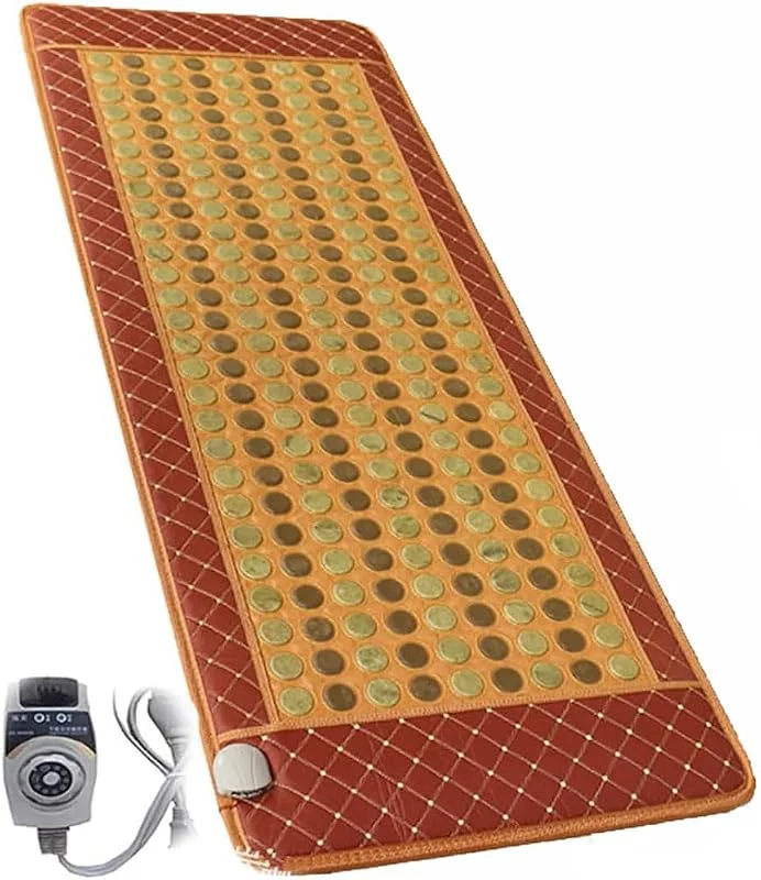 Tappetino Riscaldante A Infrarossi Lontani In Tormalina Di Giada - Termoforo Elettrico - Materasso Massaggiante - Tappetino Riscaldante Bio Tormalina Con Controllore Intelligente(Size:70*190 cm) — Riscaldamento