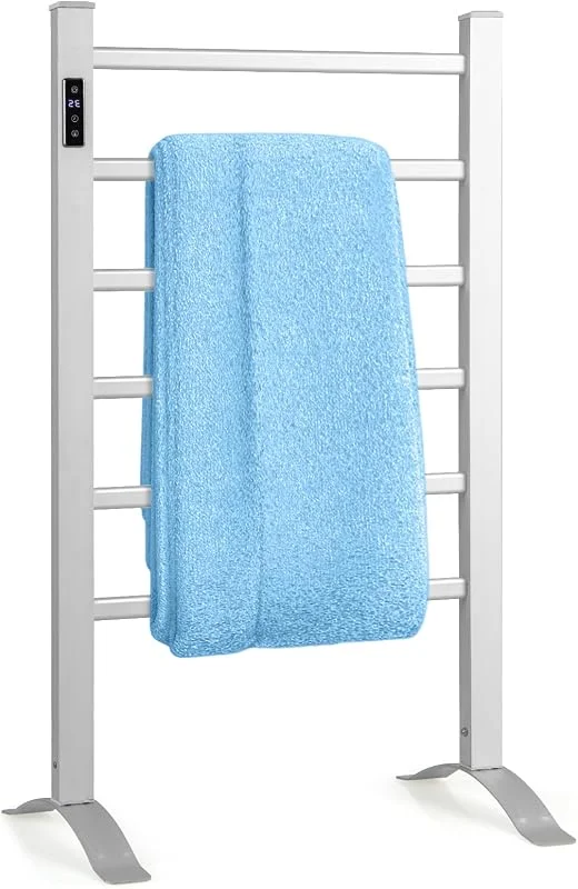 LIFEZEAL Scaldasalviette Elettrico Bagno in Alluminio — Riscaldamento