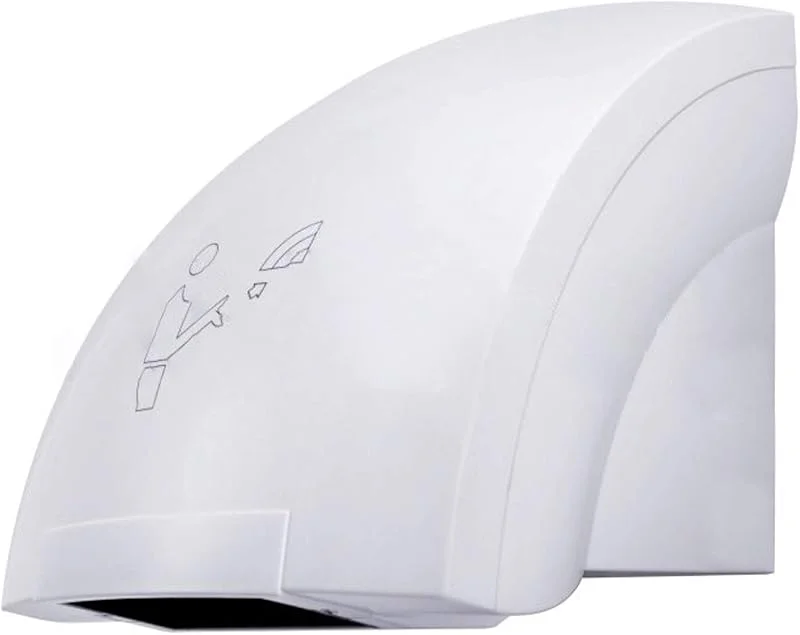 TEMPO DI SALDI Asciugamani Elettrico Ad Aria Calda Con Fotocellula Automatica A Parete 1200W — Riscaldamento