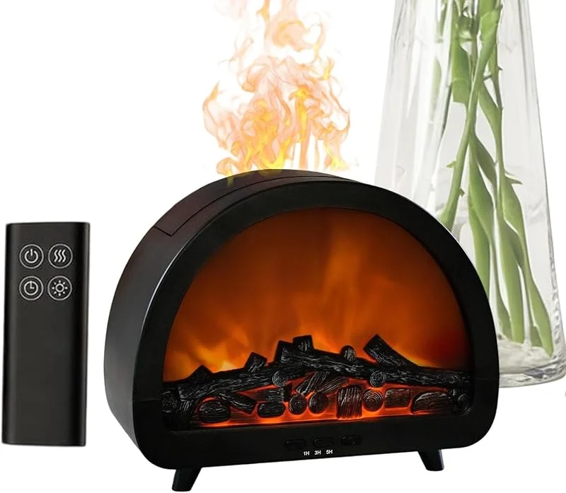 Diffusore per, umidificatore a fiamma a 12 colori, spegnimento
