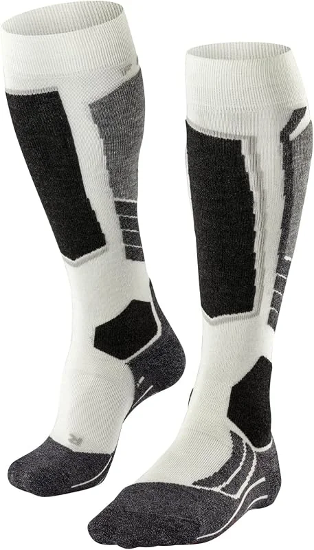 FALKE donna SK2 calzini da sci imbottitura media protezione tibia spessi — Abbigliamento riscaldato