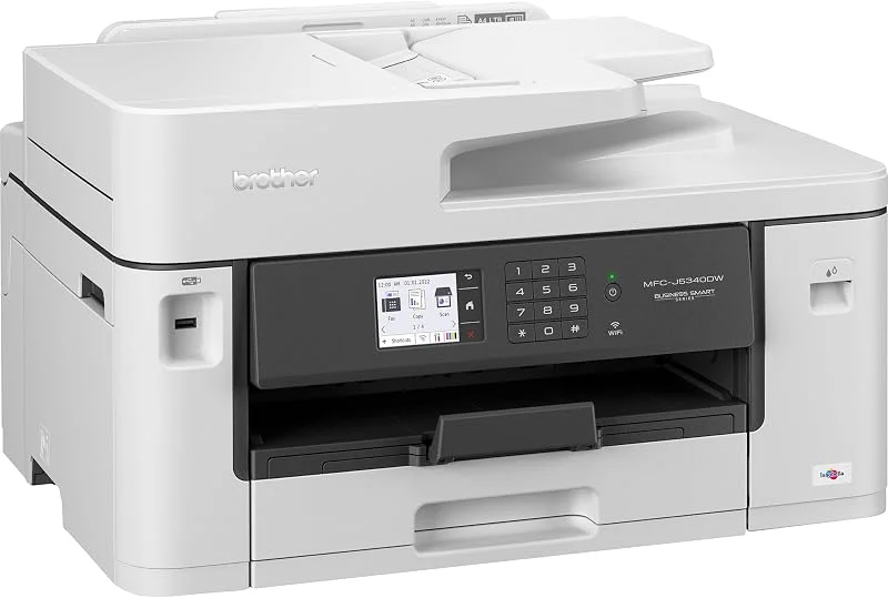 Brother MFCJ5340DWE, Multifunzione Inkjet a colori con stampa A4, A3, Ecopro — Riscaldamento