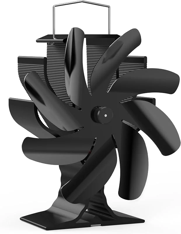 Signstek Ventilatori per stufe a legna, ventilatori per forni, ventilatori per camini non elettrici, bruciatori, stufe, camini ecologici (1) — Riscaldamento