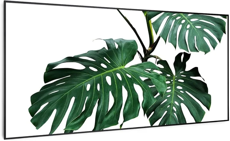 Klarstein Air Art Smart Stufa Elettrica Basso Consumo, Termoconvettore Elettrico da Parete 700W con Controllo IoT, WiFi App, Termosifone Elettrico a Muro, Pannello Radiante Infrarossi, Senza CO2 — Riscaldamento