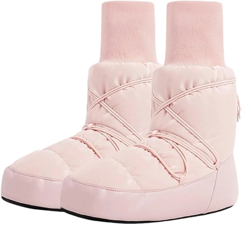 Scarpe Ballo, Stivaletti Riscaldabili, Stivali Ballo Invernali, Scarpe Ballo in Peluche, Scarpe Ballo in Cotone, Scarpe Ballo Calde E Antiscivolo, Scarpe Allenamento — Abbigliamento riscaldato